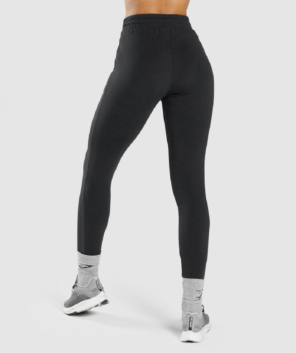 Pantalones Jogger Gymshark Pippa Entrenamiento Mujer Negras | CO 2643DFM